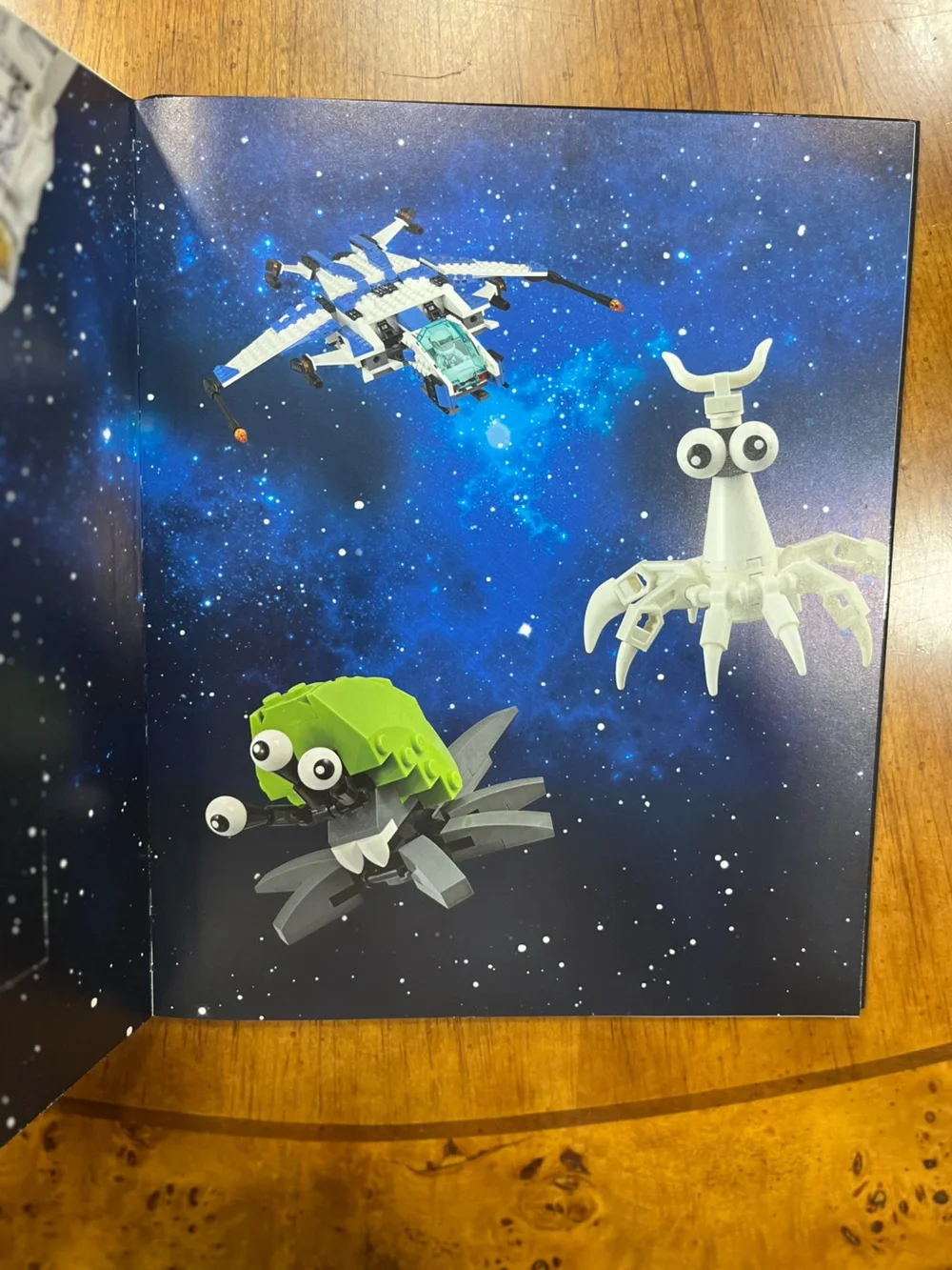 Lego Out Of This World Book Set - Black, Green, Yellow, Blue, White